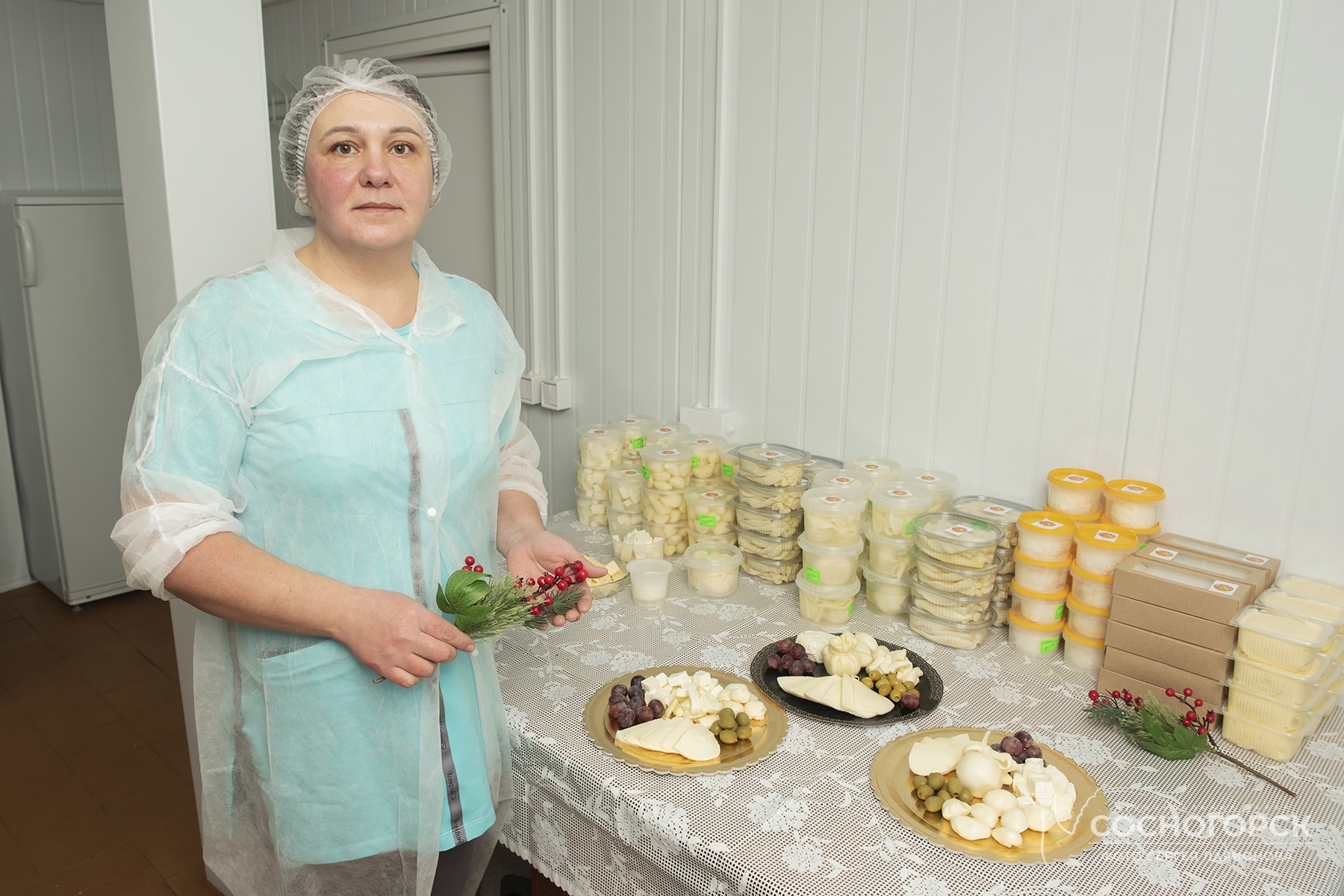 В поселке Поляна Сосногорского района открылась сыроварня.